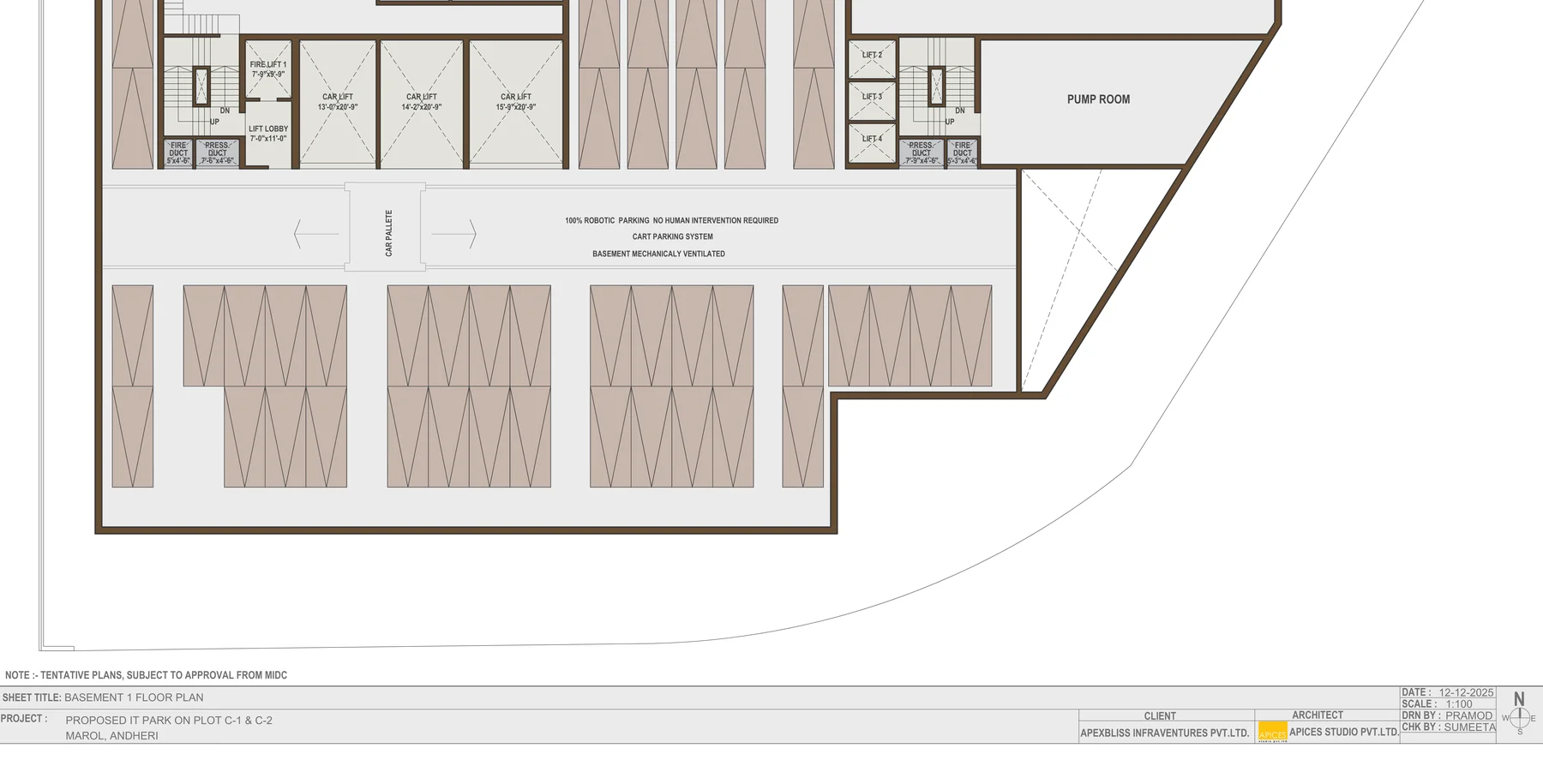 Basement 1 Floor Plan
